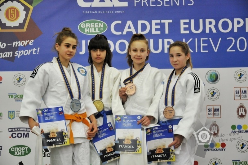 Srebrny medal Pucharu Europy Juniorek Młodszych w Kijowie