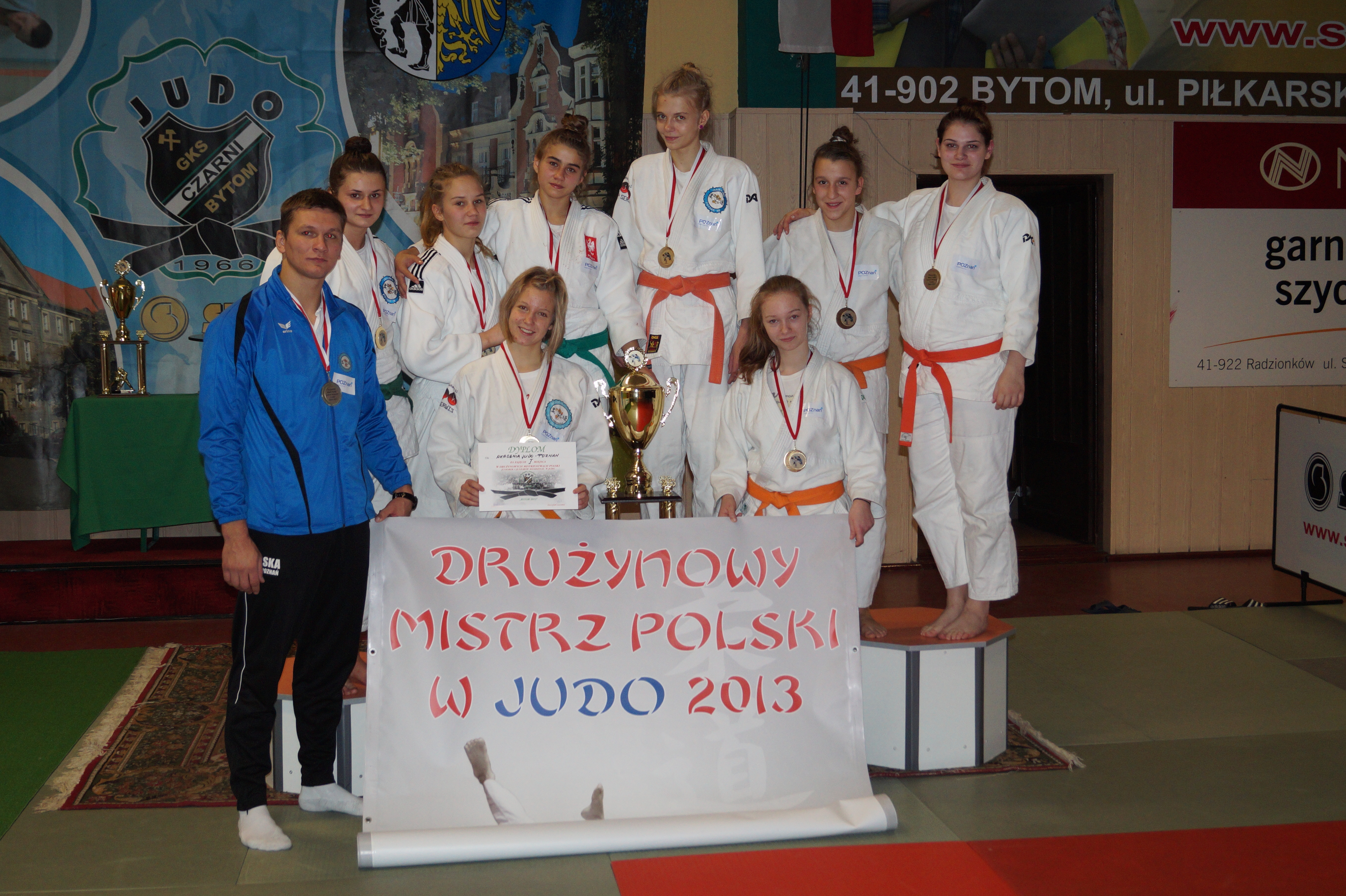 Akademia Judo Poznań Drużynowym Mistrzem Polski